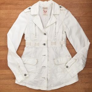 Free People White Jacket